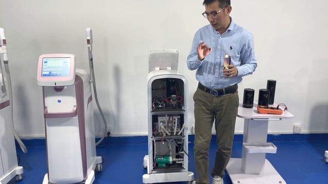 Обучение настройке параметров ELOS, SHR эпиляции на PVE 2020 (DF Laser ) + обзор аппарата