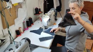 Пошив чехла рычага кпп, натуральная кожа. Быстро, дёшево, сердито )