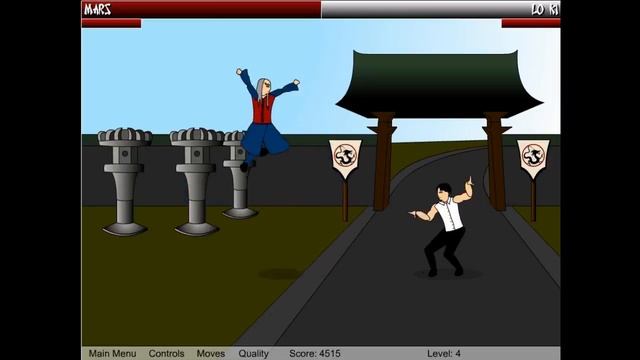 Old Flash Games - Dragon Fist 2 смотреть онлайн