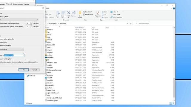 Manually Delete Memory Dump File In Windows 10 смотреть онлайн