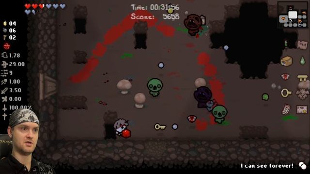 АЙЗЕК ИНЬ-ЯНОВИЧ ► The Binding of Isaac: Afterbirth+ |159| Lost Items Pack mod Прохождение смотреть онлайн