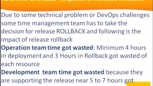 Impacts of Release RollBack смотреть онлайн