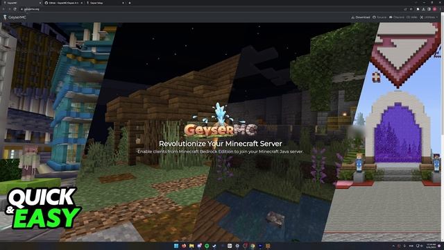 How To Crossplay Between Minecraft Java and Bedrock (EASY!) смотреть онлайн