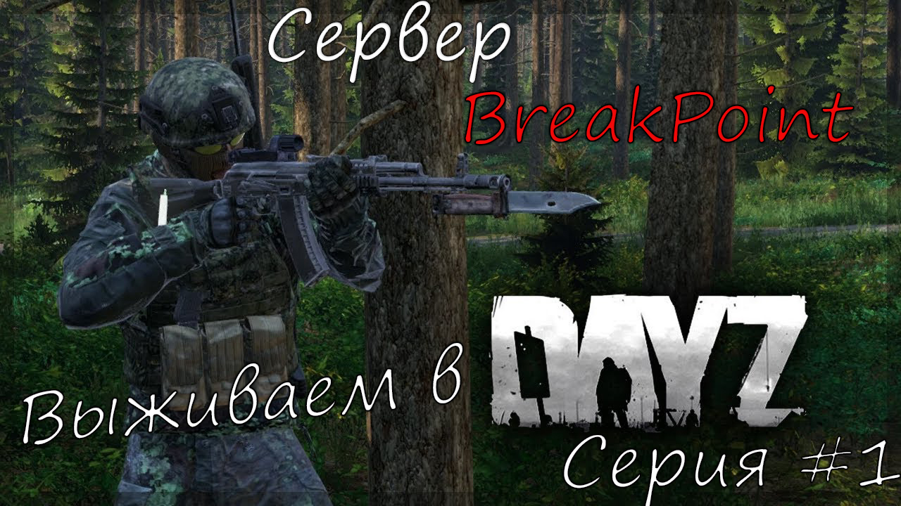 Выживаем в DayZ на сервере ☢BreakPoint☢︎ Серия #1 смотреть онлайн