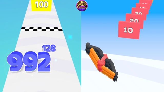 Number Master vs Crowd Number Run 3D Game - (Freeplay Original) Max All Levels смотреть онлайн
