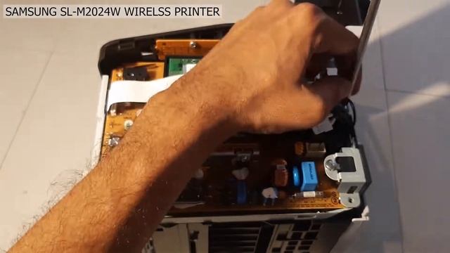 Samsung SL-M2020W printer disassembly and fix no power issue смотреть онлайн