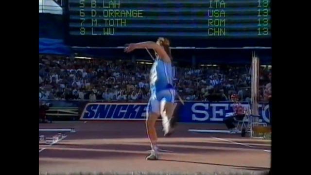 5901 World Track and Field 1995 Javelin Women Mikaela Ingberg смотреть онлайн