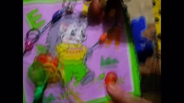 кубик Животные с буквами