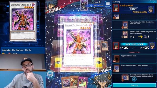 Six Samurai - Live Duels With Commentary for Yugioh Duel Links смотреть онлайн