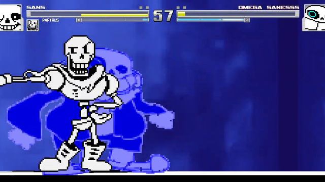 Mugen Battle Battle Sans & Battle Papyrus VS Omega Sanesss смотреть онлайн