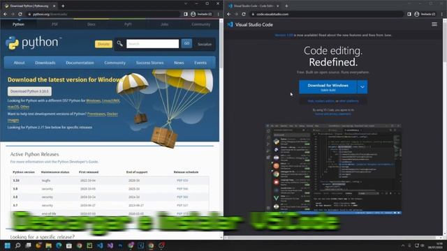 Instalar Python y Visual Studio Code - Python en 1 minuto CP1 смотреть онлайн