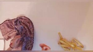 Как сшить платок на резинке ? лёгкий способ