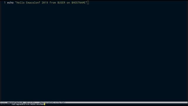 EmacsConf 2019: Interactive Remote Debugging and Development with TRAMP Mode смотреть онлайн