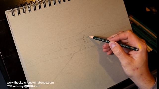 Learn How To Draw - one point perspective for roads over hills - Sketchbook Challenge смотреть онлайн