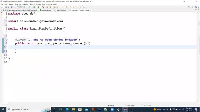 BDD Cucumber Framework Design Part3 AUG20220804 смотреть онлайн