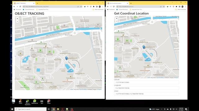 OBJECT TRACKING 2- Real Time Position Monitoring using Leaflet on OPENSTREETMAP смотреть онлайн