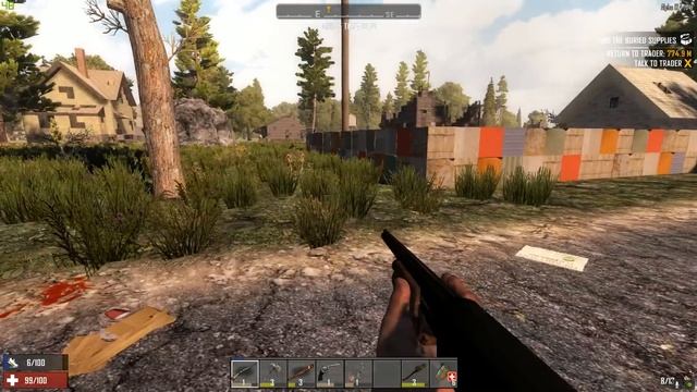7 Days To Die Alpha 17.4 ☢️ Уровень Insane! ►ч.09 - Клад клад клад! смотреть онлайн
