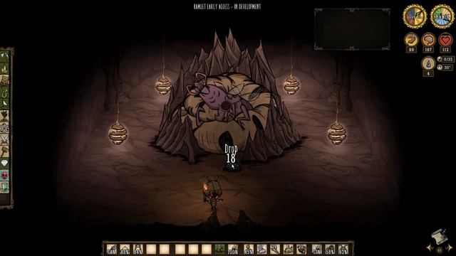 Don't Starve Hamlet - Самый простой способ убить Королеву термитов смотреть онлайн
