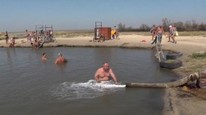 Горячий Родоновый и Йодо-бромный источник село Стрелковое Арабатская Стрелка