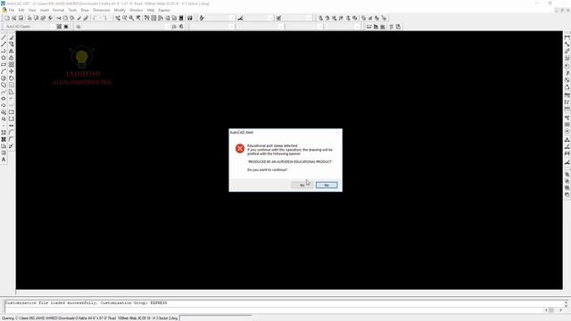 How to remove Educational Plot Stamp Produced by an Autodesk Educational Product With DXF смотреть онлайн