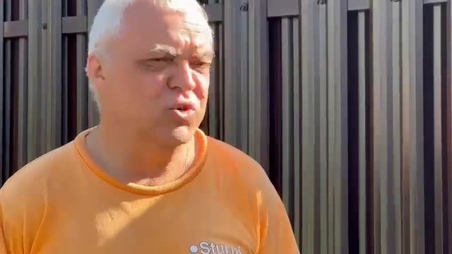 Установка забора из двустороннего штакетника- отзыв заказчика смотреть онлайн