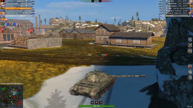 IS-7, WZ-113 & AMX 50 B • WoT Blitz Gameplay смотреть онлайн