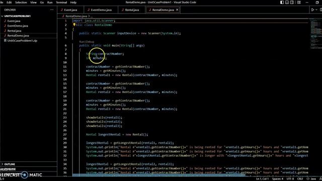 JAVA Programming Unit 5 Case Problems смотреть онлайн