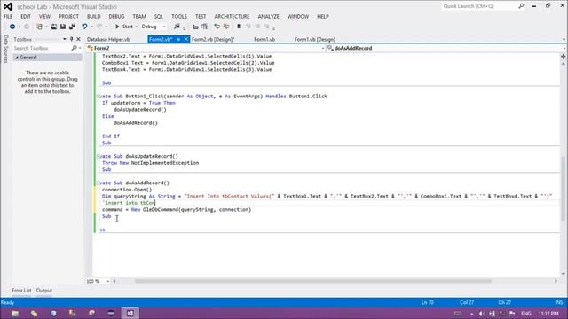 Add Edit Delete Ms Access database in Vb.net смотреть онлайн