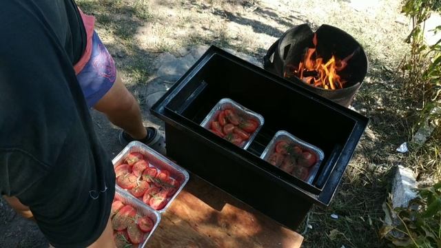 Копчёные помидоры. Мужики, это лучшая закуска к тому самому напитку!!! смотреть онлайн