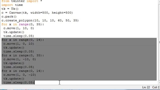 1 часть 12 глава:"Более совершенная графика с модулем tkinter" Упражнения | Python для детей смотреть онлайн