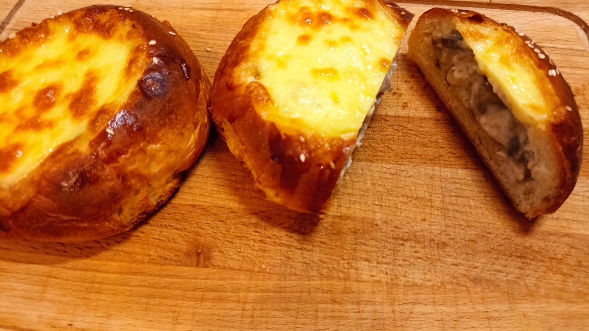 Жульен в булочке смотреть онлайн