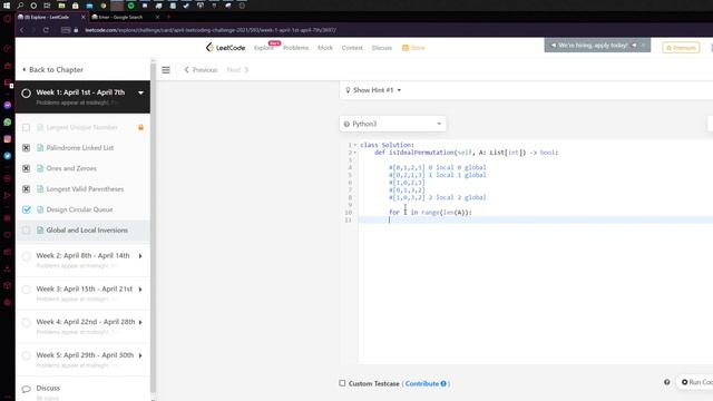 LeetCode Grind Day3: Solf Or Go Home | Python | Live Coding смотреть онлайн