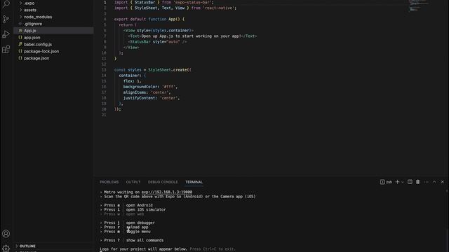 React Native - Installation And Create First Project In Mac Os Using Expo Go And VS Code смотреть онлайн