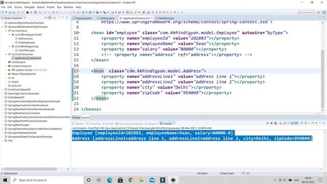 Spring Autowiring by Example |Why we use autowiring in spring ? | Spring Framework Tutorial in Hind смотреть онлайн