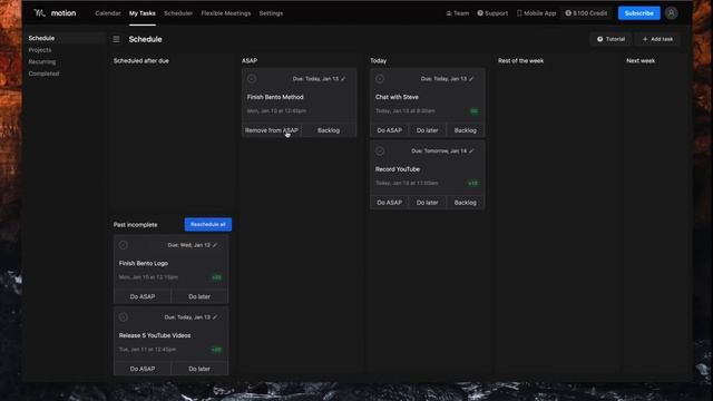 Motion: Daily Planner Management | Full Review (2022) смотреть онлайн