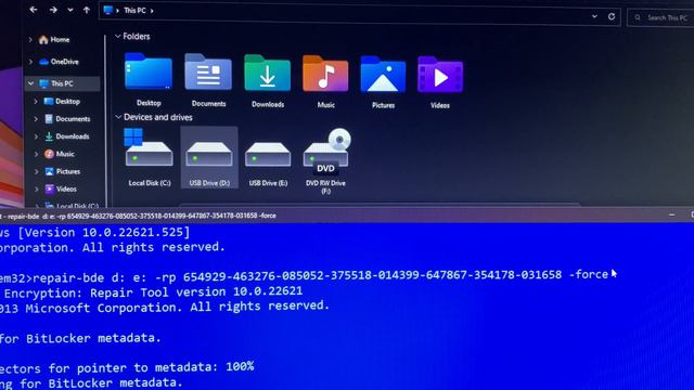 How to Repair a Corrupted BitLocker Encrypted Drive Using BitLocker Recovery Key? смотреть онлайн