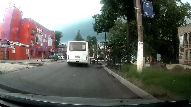 Поездка по городу Киреевск. смотреть онлайн