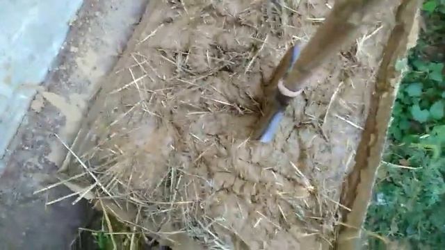 Приготовление глины для печи..9.. смотреть онлайн