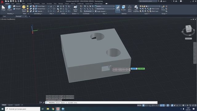 192 Autocad 3d Presspull смотреть онлайн