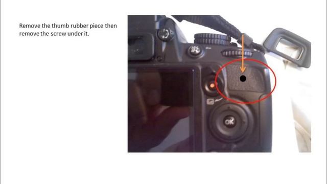 NIKON D3100 LCD COVER REMOVAL смотреть онлайн
