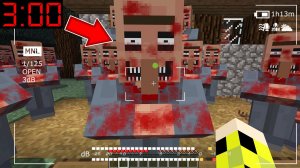 Что произошло в этой деревне ЖИТЕЛЕЙ в 3 часа ночи в майнкрафт? MINECRAFT HORROR - POISON #2