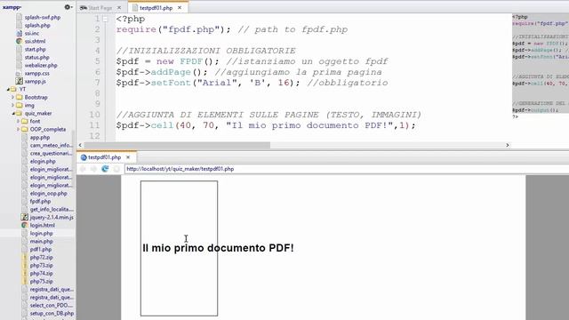 PHP 5.5 ITA 76: Creare PDF - 1 смотреть онлайн