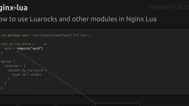 How to use Luarocks and other modules in Nginx Lua смотреть онлайн