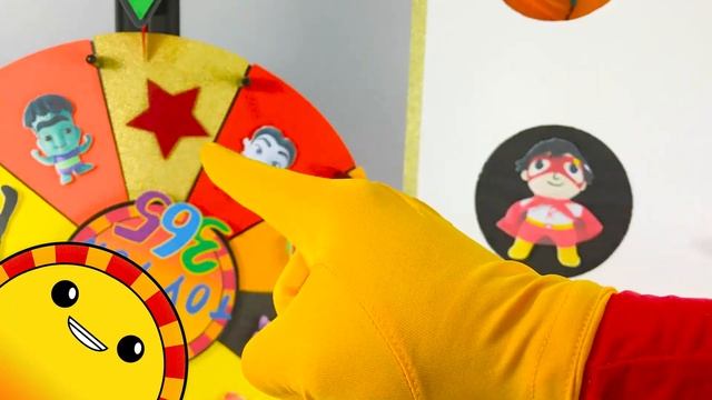 Ryan's World Toys vs Netflix Super Monsters: Spinwheel Game смотреть онлайн