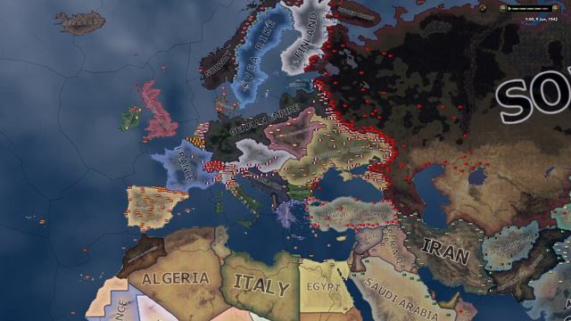 When German Empire and France is in same Central Powers faction - Hoi4 Timelapse смотреть онлайн