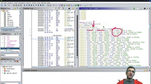 Reverse Engineering using Ghidra; Finding a flag by reversing an executable