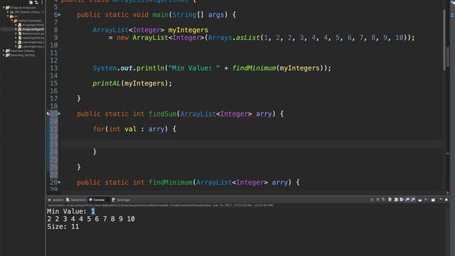 Algorithms with ArrayLists (Arrays & ArrayLists) - AP Computer Science A MasterClass смотреть онлайн