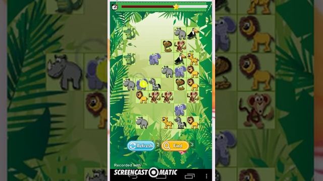 Jungle Animals Match Mania Game смотреть онлайн