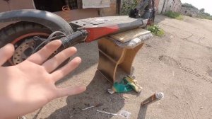 Замена колодок в круг на электро самокате KUGO M4 Pro