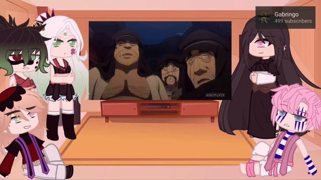 Uppermoons react to Anime Characters | Part 1/1 | Credits in Description смотреть онлайн